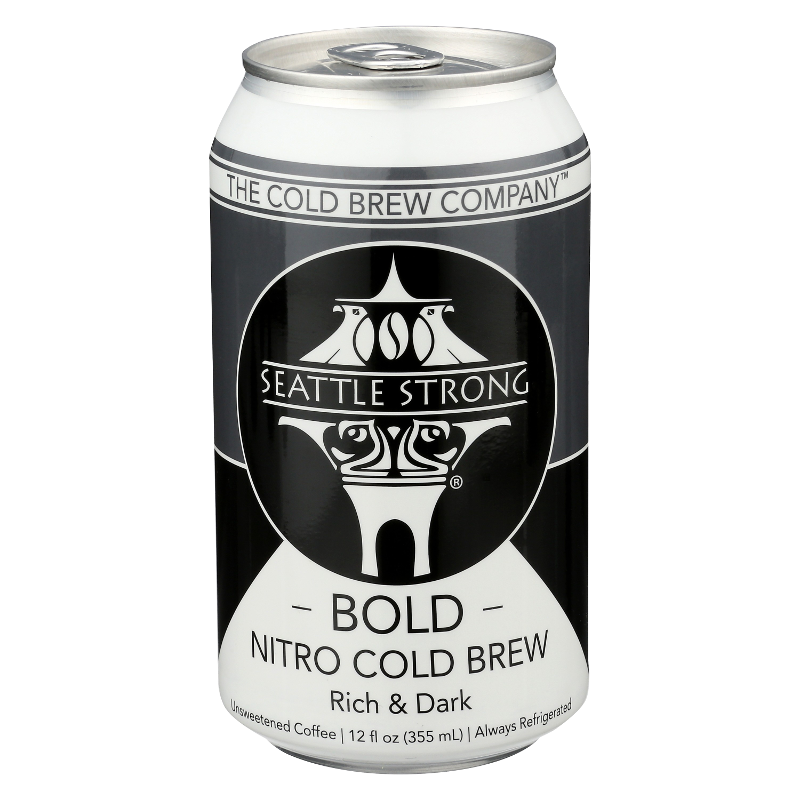 Bold Nitro Cold Brew Coffee Seattle Strong